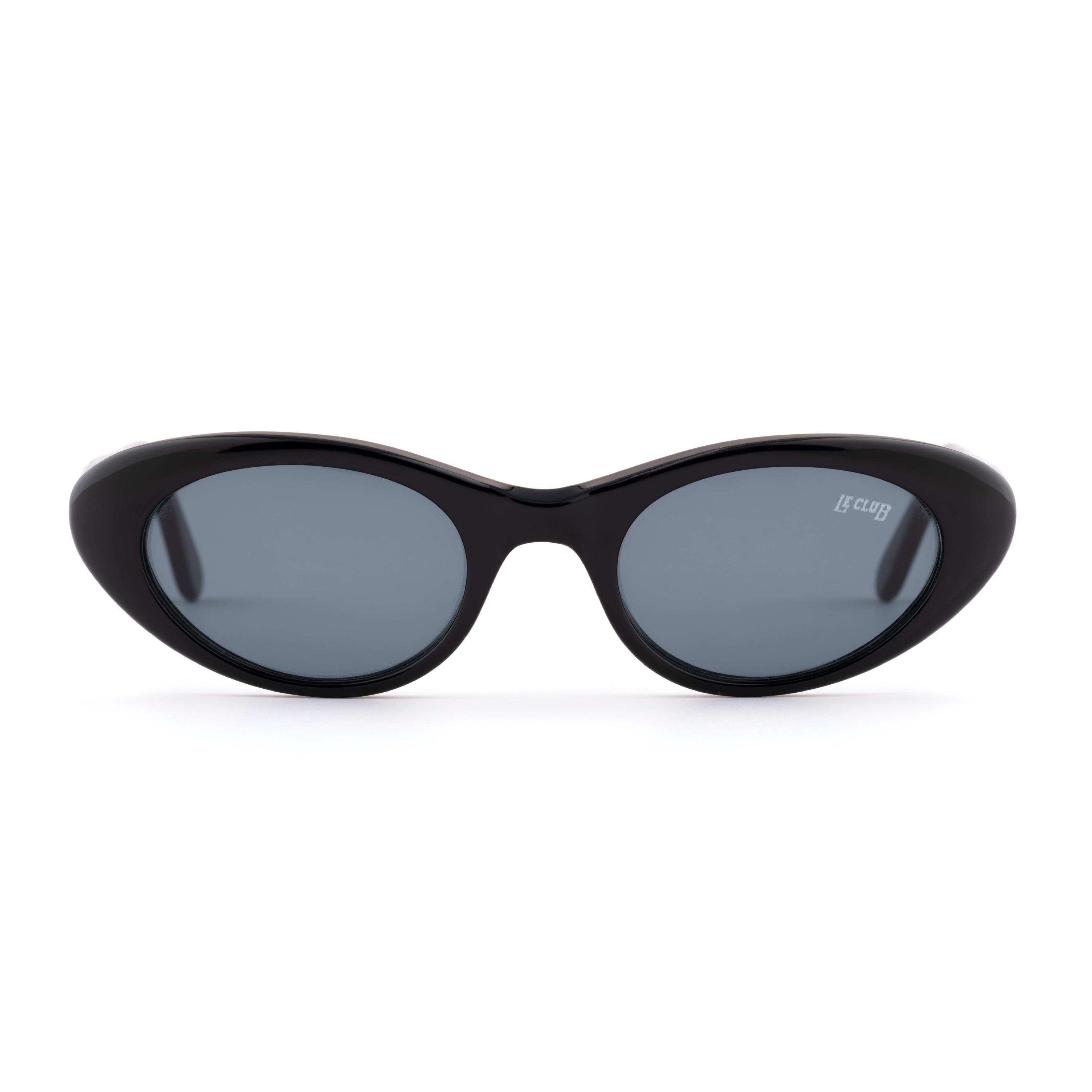 Black Cat Eye Sunglasses, Vintage 90s Le Club Italy, Small  display picture 3