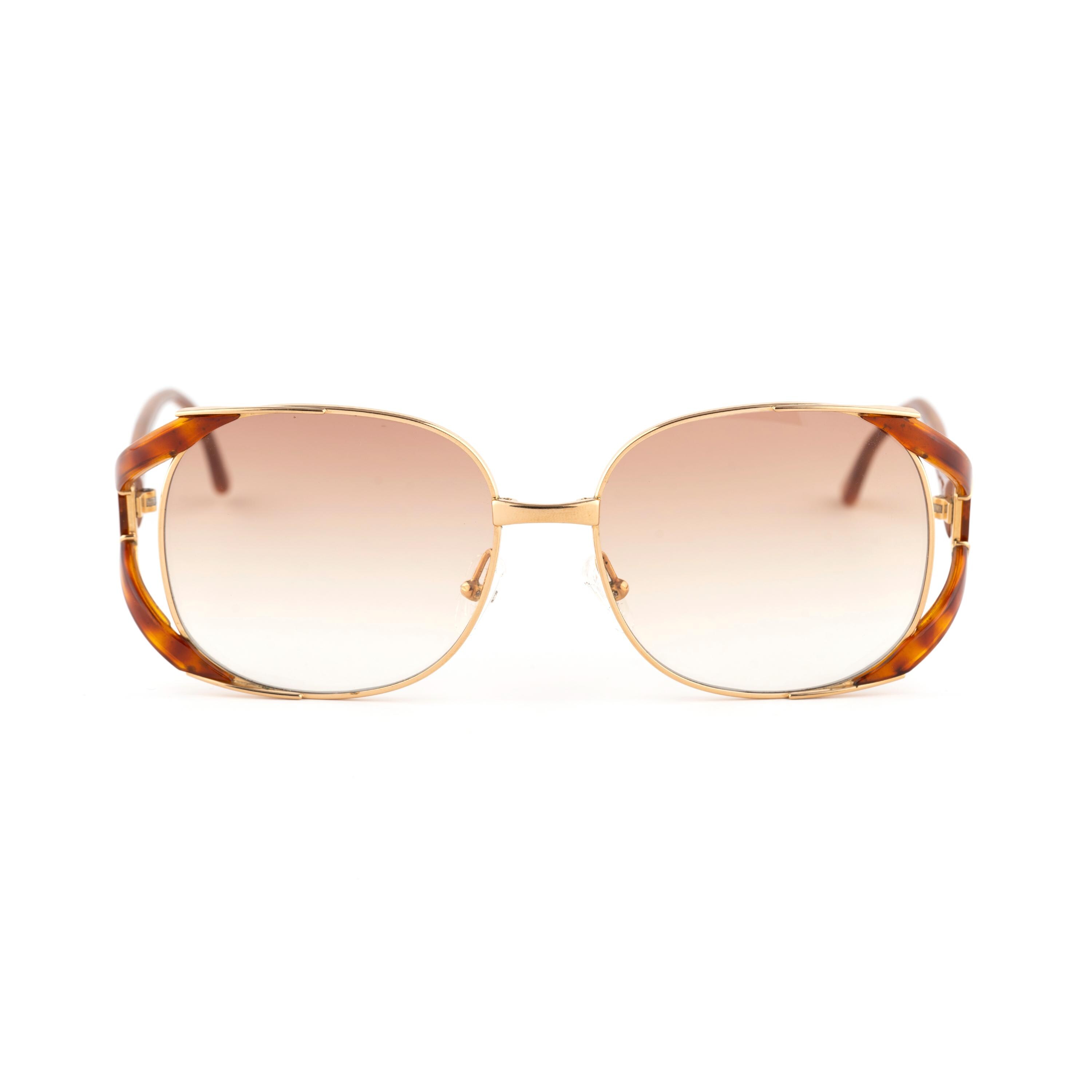 Christian Dior 2524 Oversized Butterfly Sunglasses, Vintage 80s