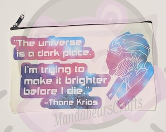 Thane Quote, Galaxy Bag/ Pouch