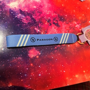Paragon/ Renegade Mass Effect wristlet