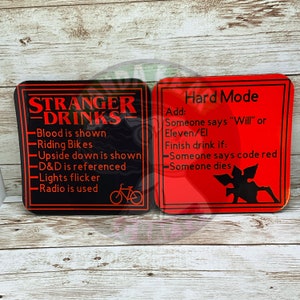 Slasher Drinks, Drinking Game Coaster