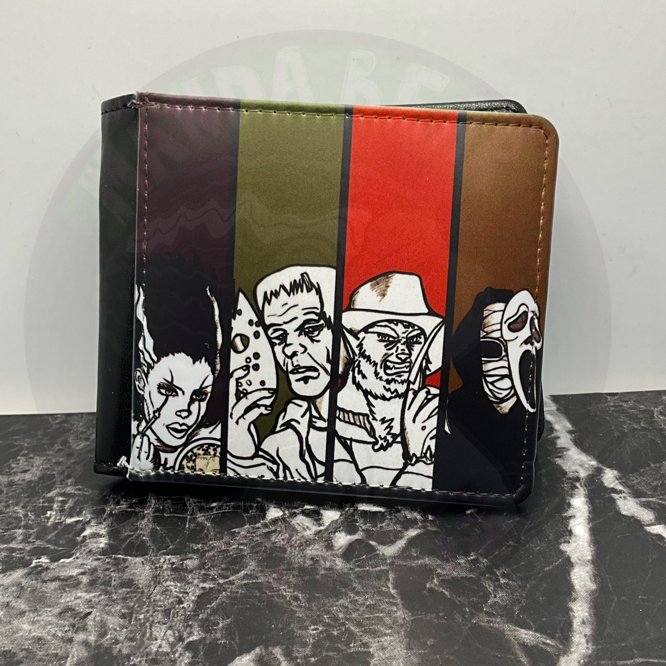 Leather Face Wallet - Etsy