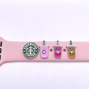Mickey Coffee Watch Charms