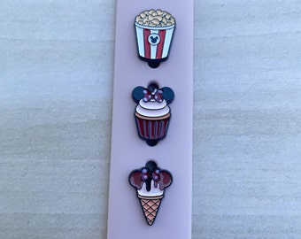 Minnie & Mickey Snacks Watch charms