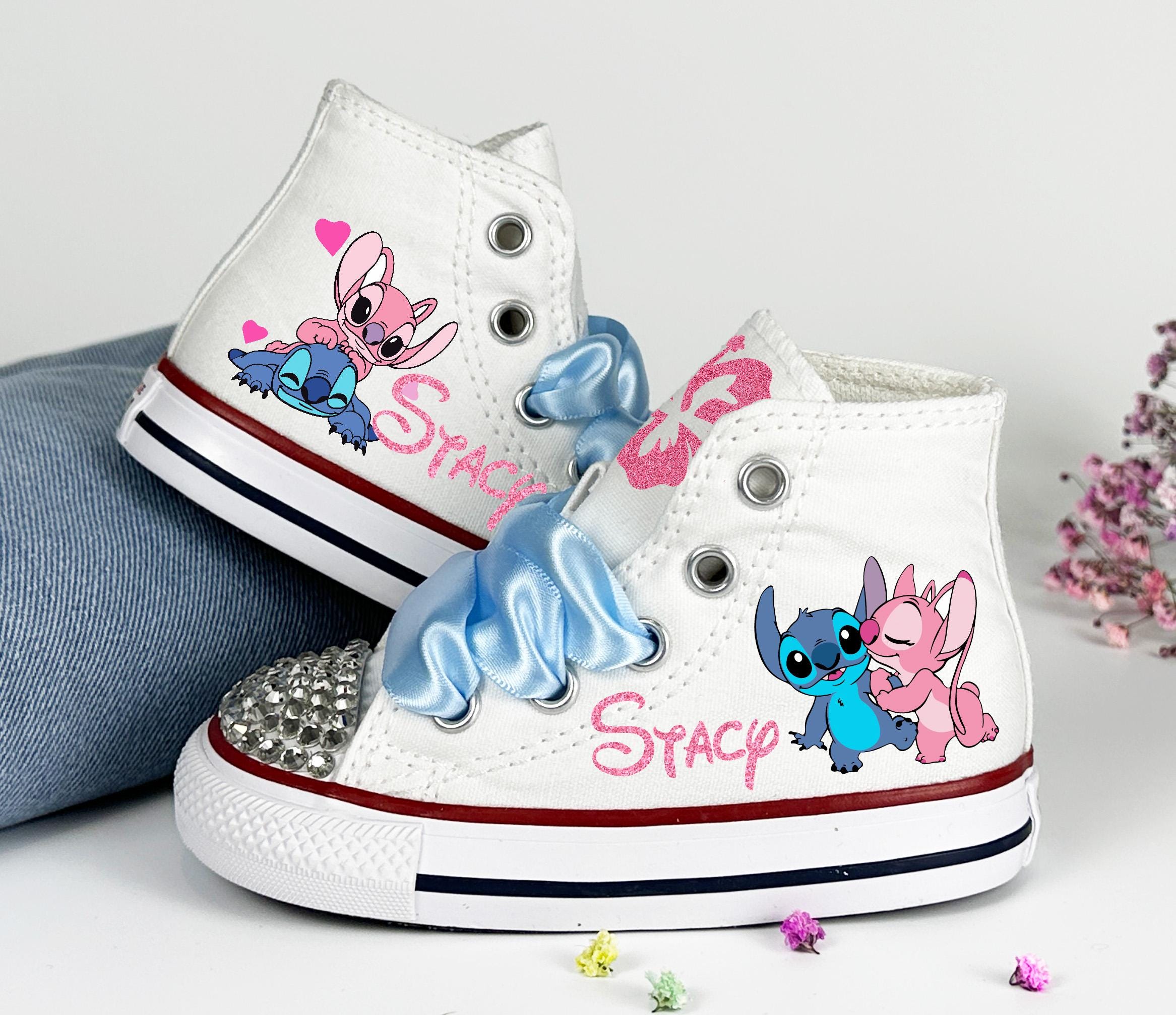 Painted Shoes Lilo And Stitch Converse Shoes Converse Shoes Custom