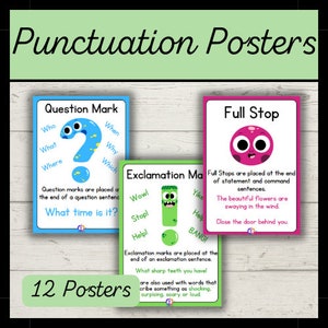 Satzzeichen Poster