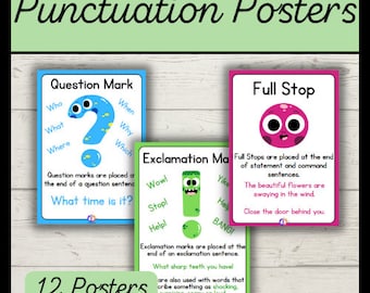 Punctuation Posters