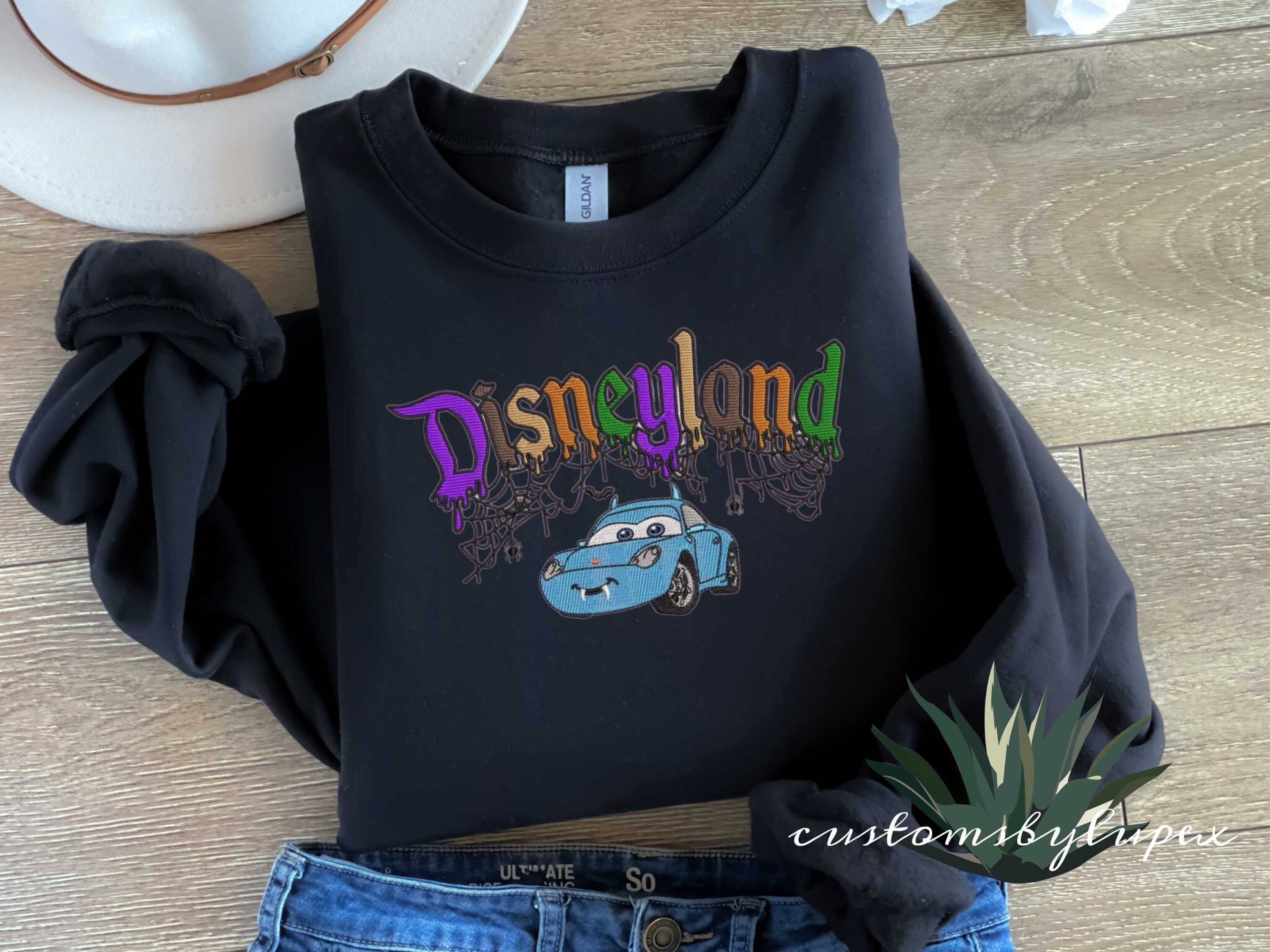 Discover Halloween Disney Cars Oogie Boogie Bash Besticktes Pullover