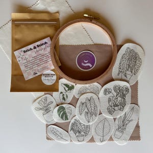 House plants Stick & Stitch