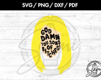 It's Always Sunny Svg, Png. Dxf, Pdf Files | Sweet Dee Svg |Always Sunny Svg | Philadelphia Svg | Character Svg | TV Show Svg | T-Shirt Svg