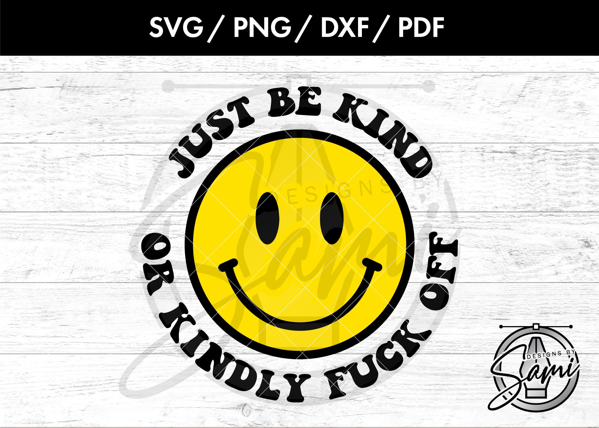SALE F-Off Smiley Sticker – Midge Blitz