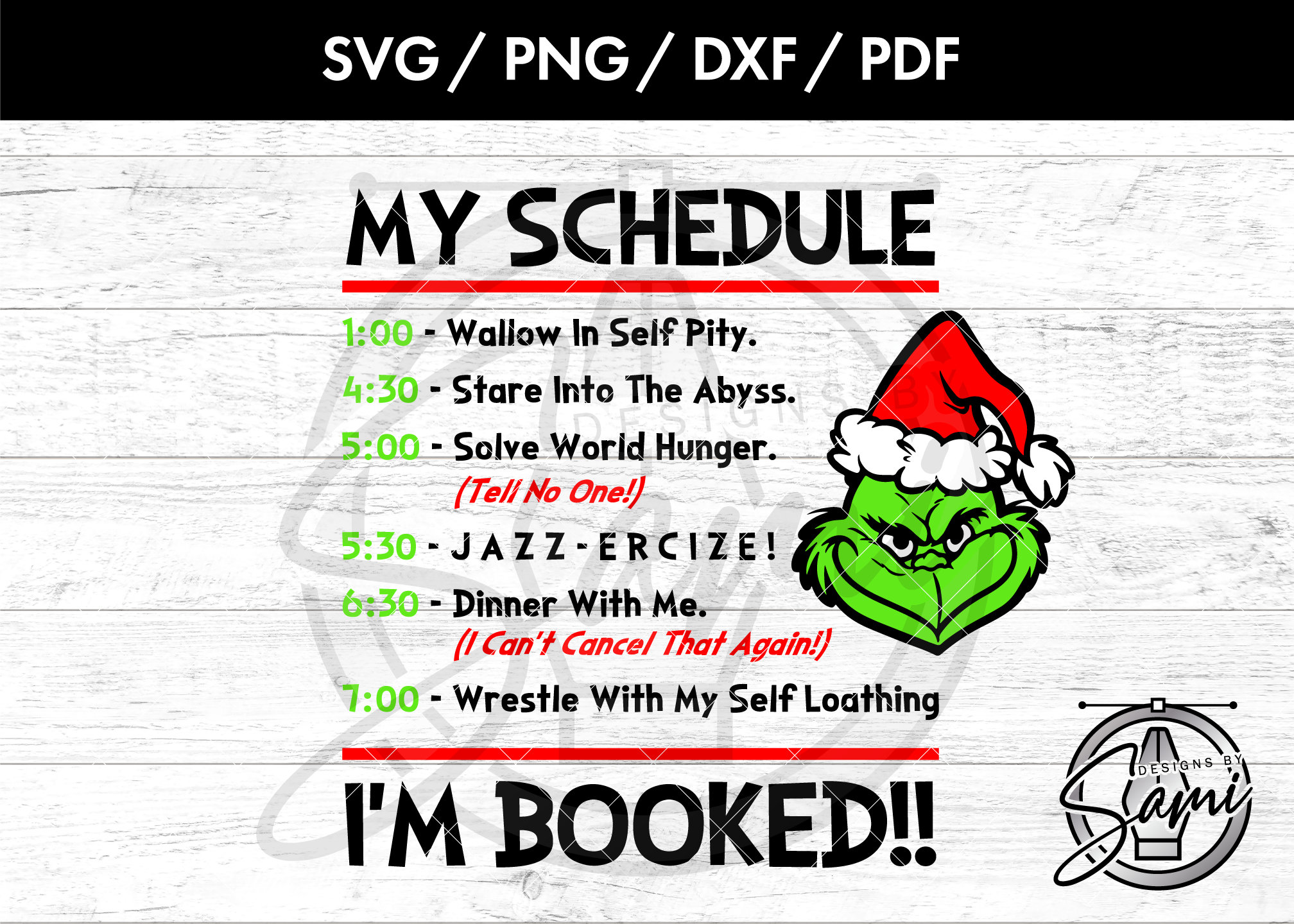 What Is The Grinch S Schedule What Is The Grinch S Schedule