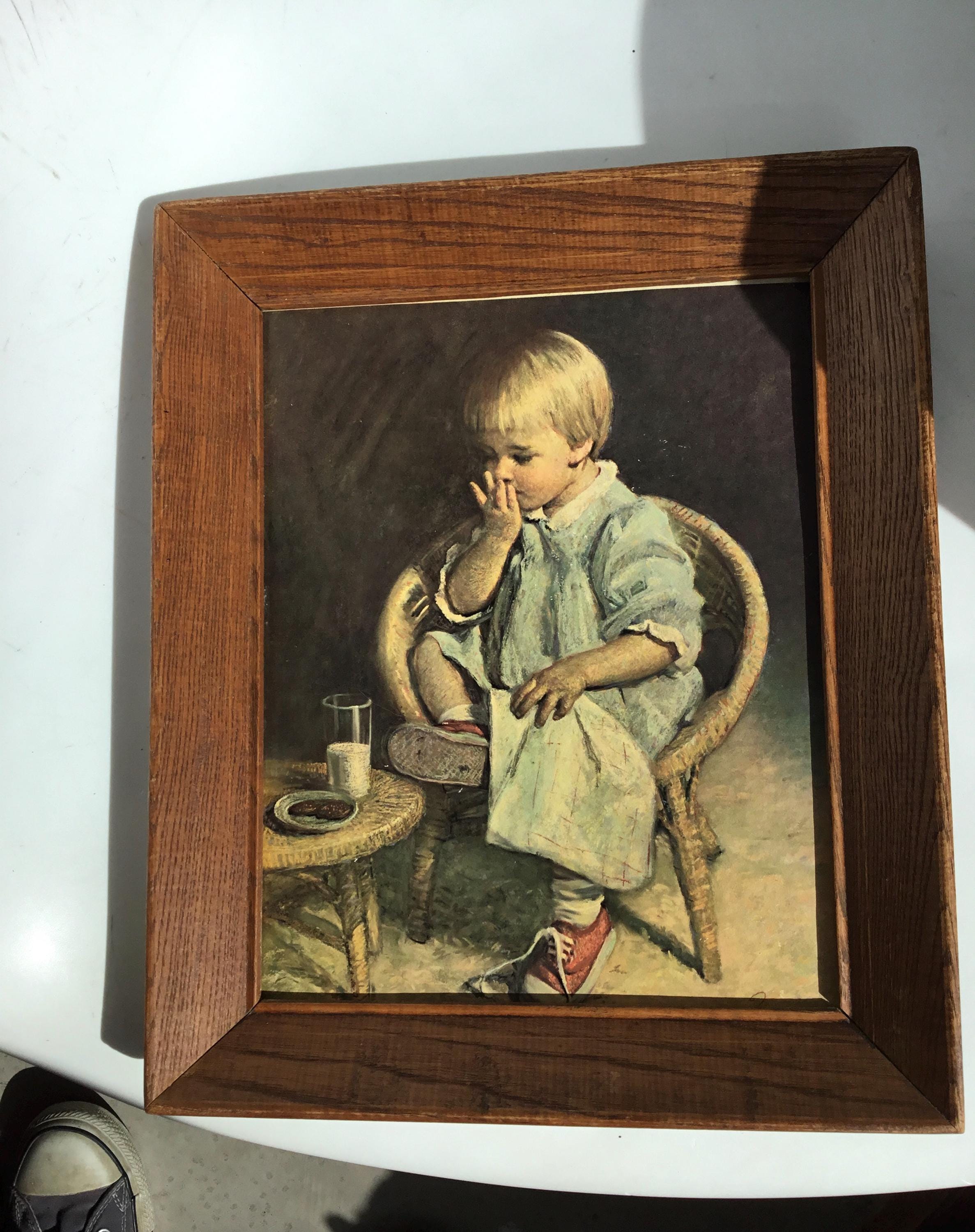 J. Ingwersen “gretchen” Print. Vintage James Ingwersen Art Print