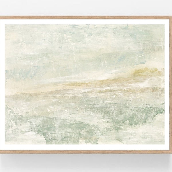 Captivate - Painting Large Wall Art Download Printable Muted Landscape Textured Print Calming Light Decor 8x10 11x14 16x20 18x24 24x36 30x40