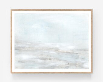 Surf - Modern Coastal Abstract Water Printable Wall Art Download, Beach Ocean Painting Bedroom Print 8x10, 11x14, 16x20, 18x24, 24x36, 30x40