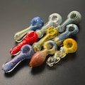 Mystery Glass Pipes Smoking Hand Pipe Glass Handmade Unique Bowl Small Girly Pipe Cheap pipe Beautiful Pipes Gift for Her