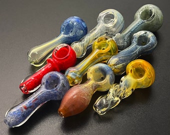 Mystery Glass Pipes Smoking Hand Pipe Glass Handmade Unique Bowl Small Girly Pipe Cheap pipe Beautiful Pipes Gift for Her