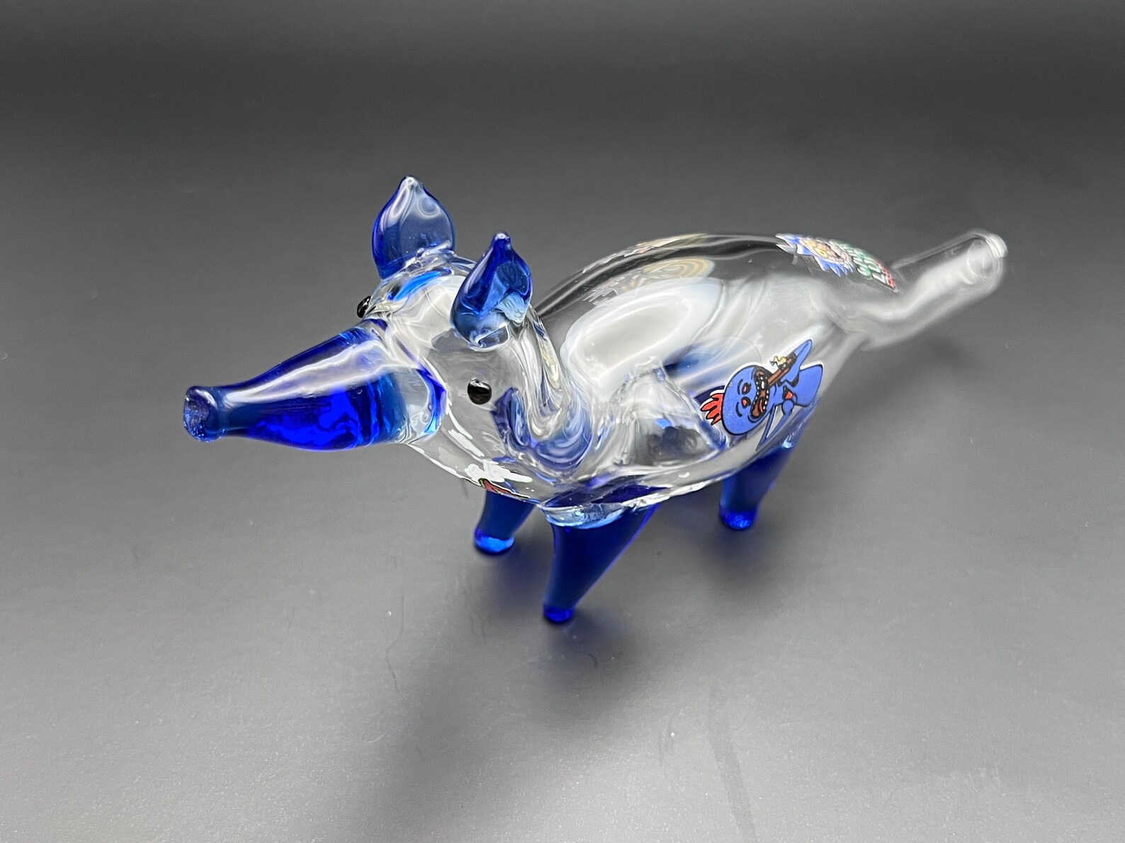 Animal Glass Pipe Etsy