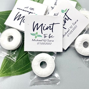Personalisierte Mint Hochzeitsgeschenke, Bedeute, Dankeschön Geschenk, Party Gastgeschenke, Brautparty, Junggesellinnenabzug, Jahrestag, Feier