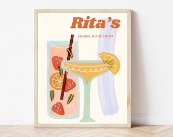 Rita's Digital Art Print - ACOTAR - Bookish Prints