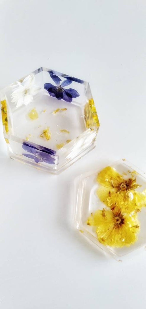 Boite à Bijoux Fleurs Séchées