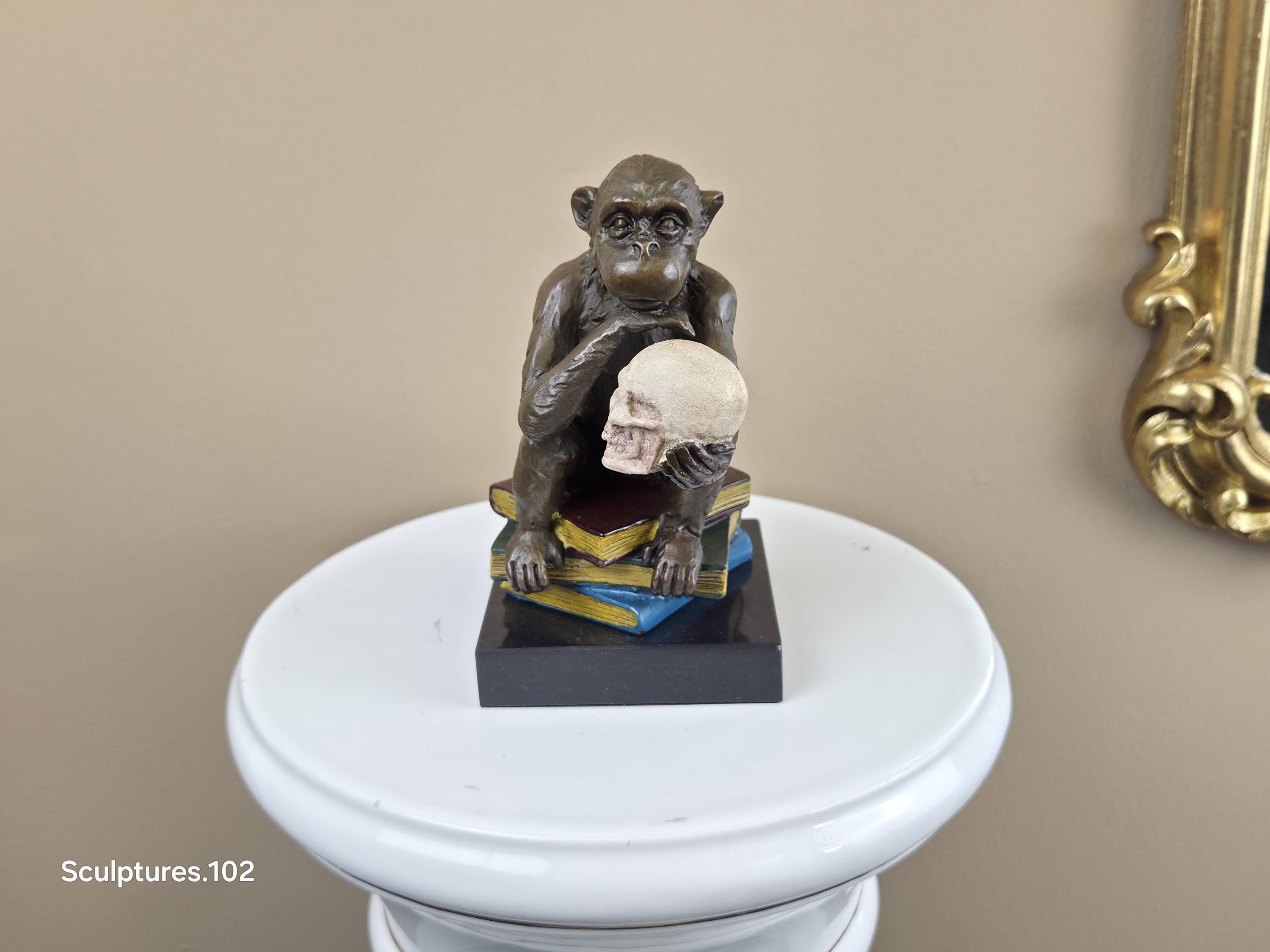 Darwin monkey skull - Etsy 日本
