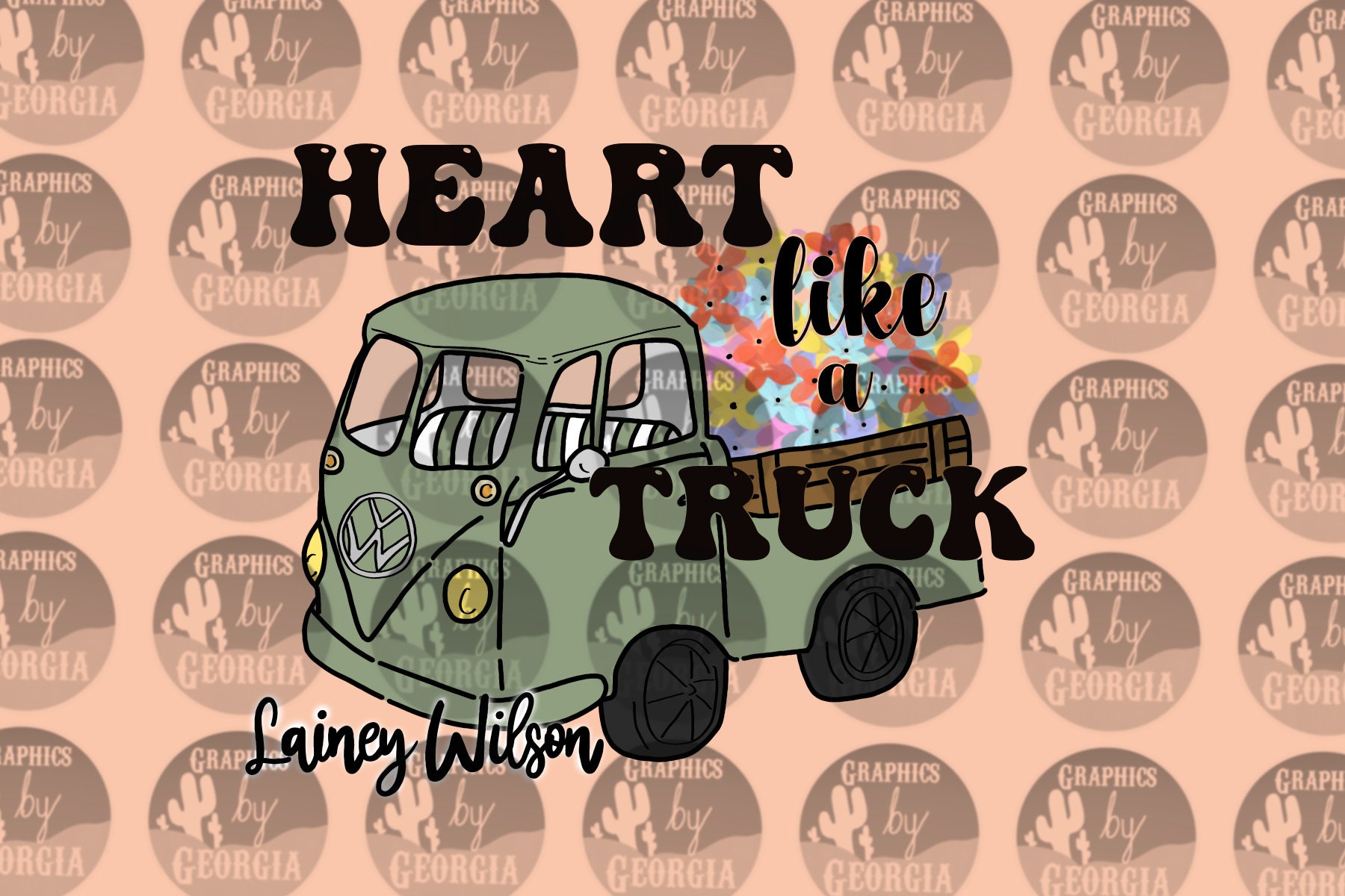 Heart Like A Truck Png Lainey Wilson Png Country Music Etsy Singapore