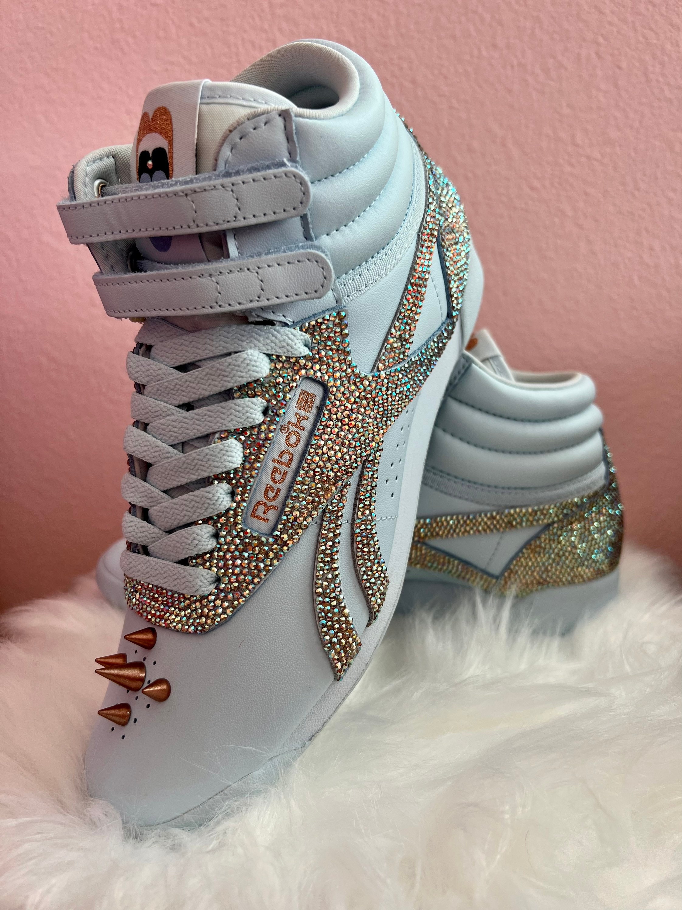 Bling Reebok Shoes -