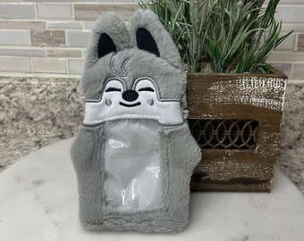 Straykids Photocard Holders, SKZ Fluffy PC Holder