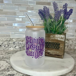Bicchiere in vetro che cambia colore fatto a mano: Libbey Cup da 20 oz