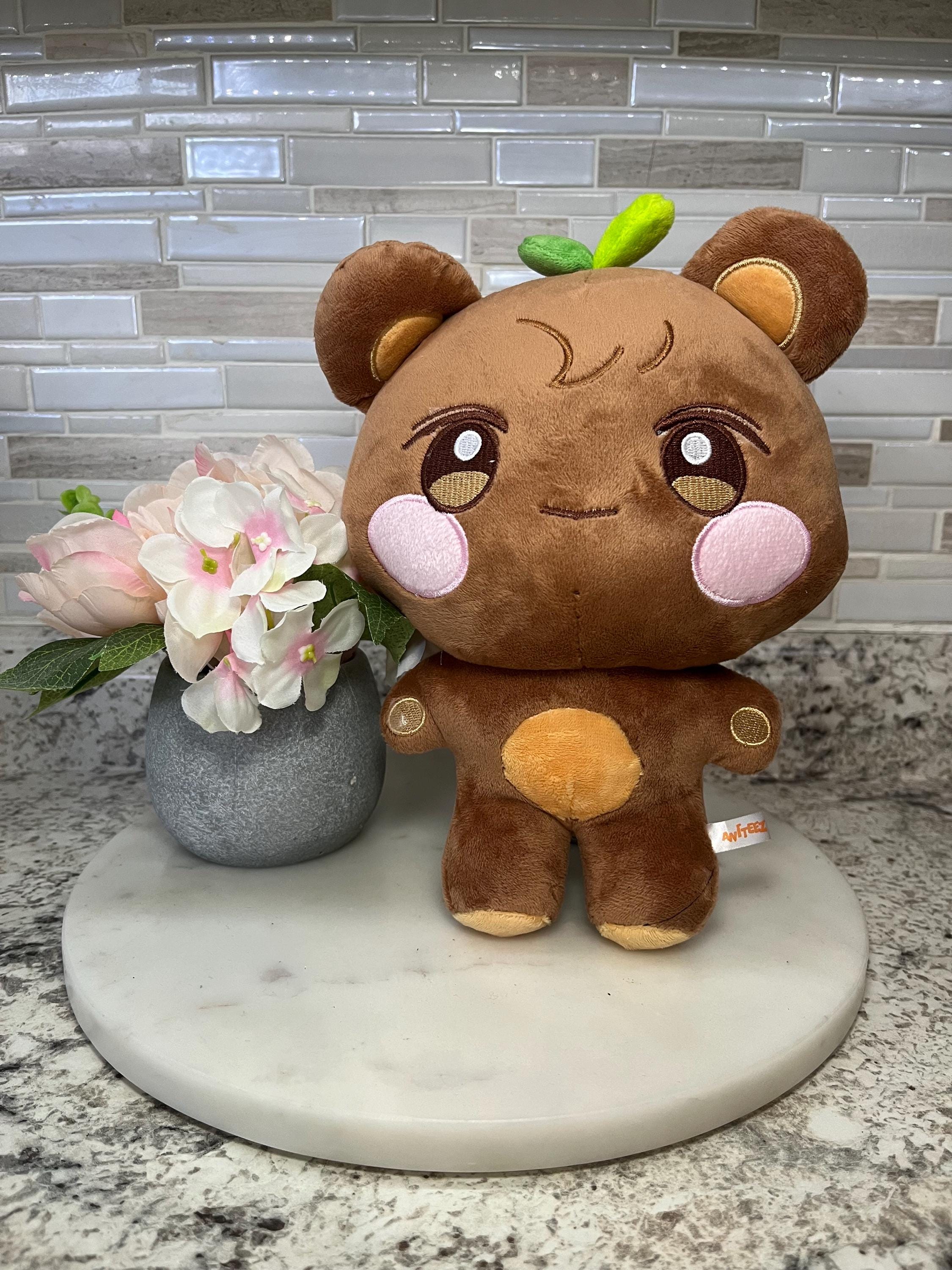 【AAKE】AMUSED TEDDY OVER T Ateez 25cm Plushies, Kpop Aniteez Plush - Etsy