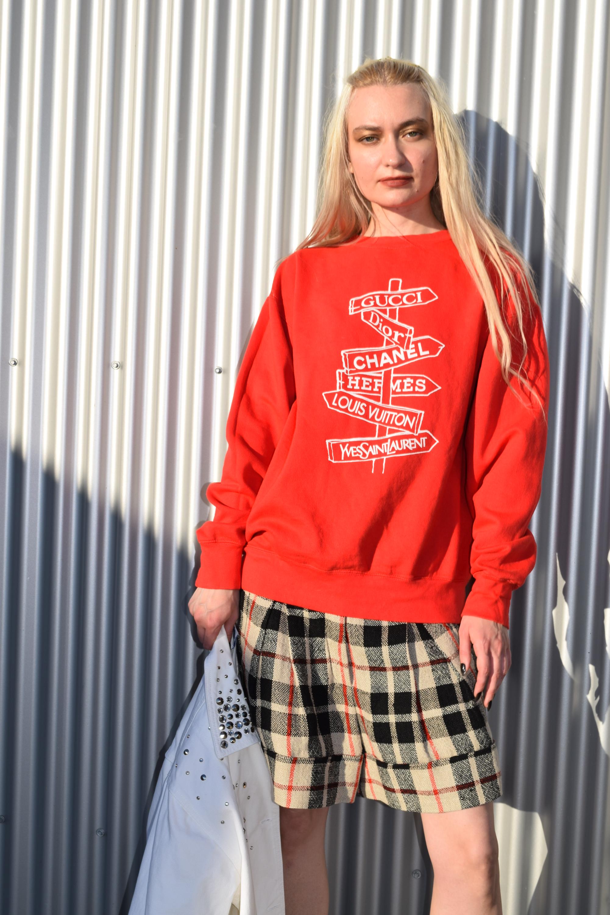 Chanel Logo Sweatshirt - Etsy