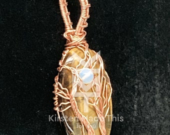 Tiger's Eye Pendant.