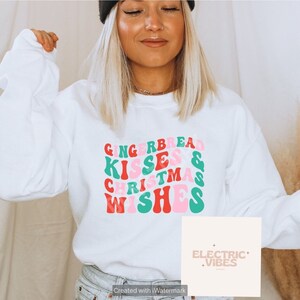 Gingerbread Kisses, Christmas Wishes, Christmas shirt,