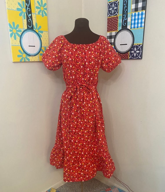 1970’s Daisy & Rosebud Tent Dress - image 1