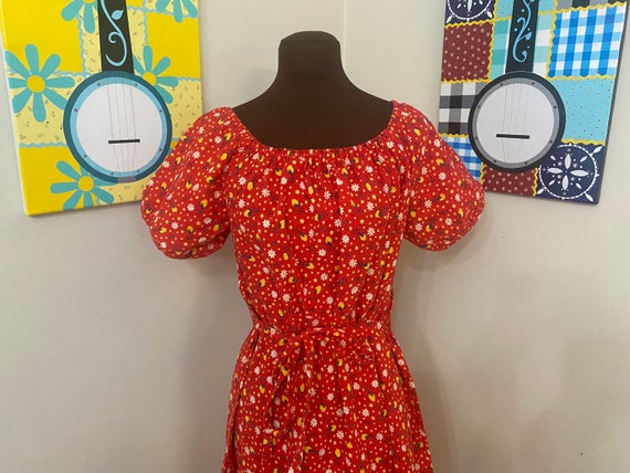 1970’s Daisy & Rosebud Tent Dress - image 2