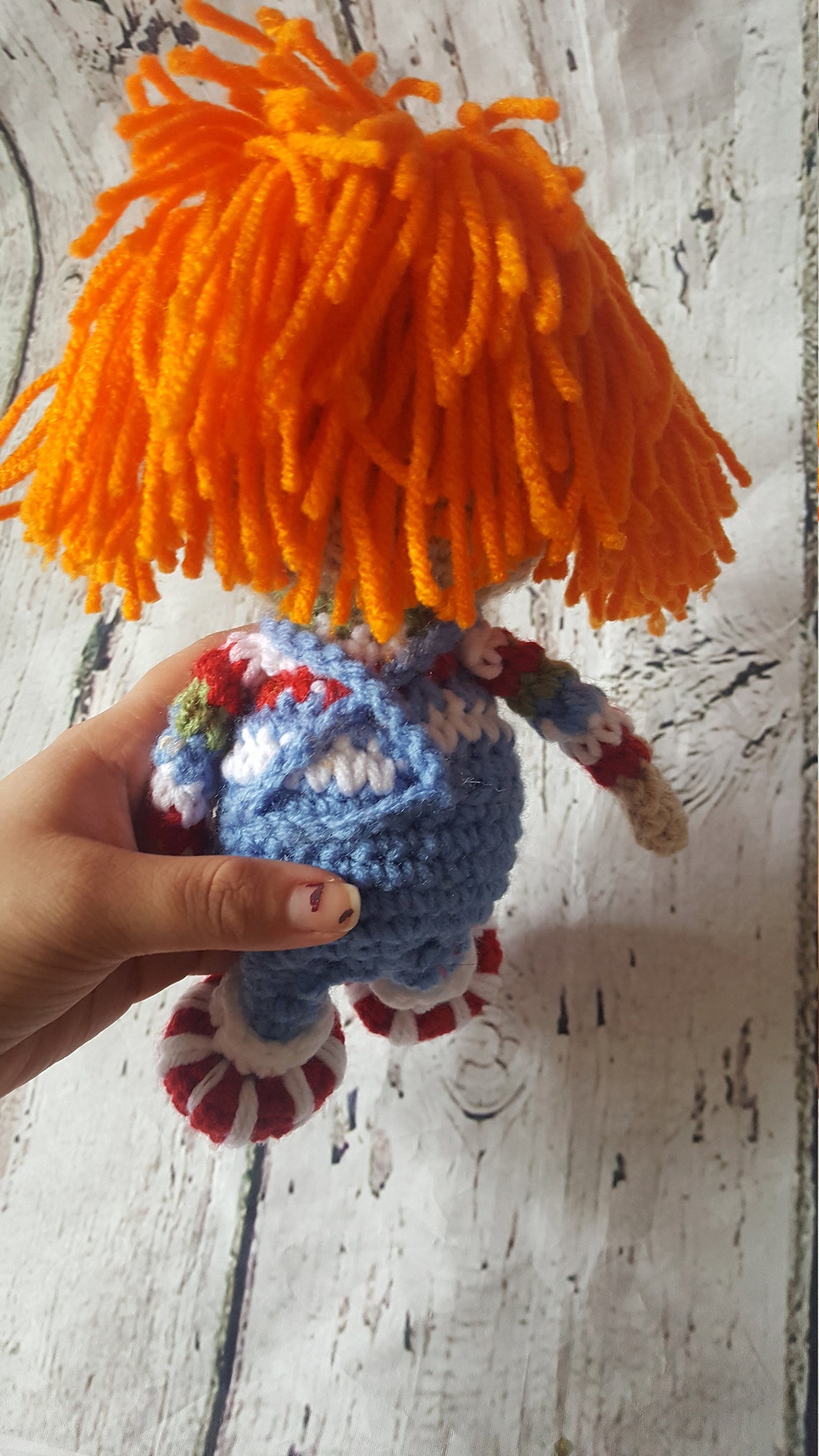 Crochet Chucky Crochet Chucky Amigurumi Horror Doll | Etsy