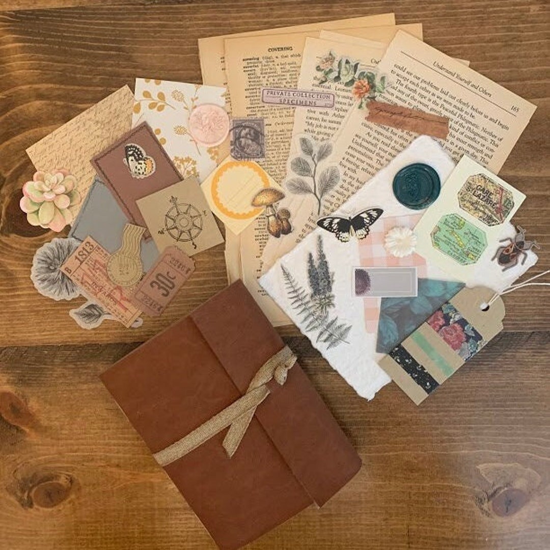 Junk Journal Starter Kit - Etsy