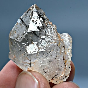 Natural Quartz Crystal with Rutile Inclusions - 82 CT, Skardu Pakistan