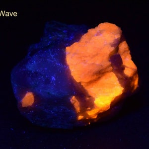 196 Grams Color Change Fluorescent Phosphorescent Hackmanite on Matrix