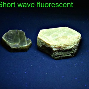 114 CT Natural Fluorescent Phlogopite Crystals From Afghanistan