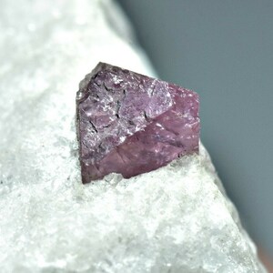 155 CT Rare Fluorescent Spinel Crystal On Matrix - Badakhshan Afghan