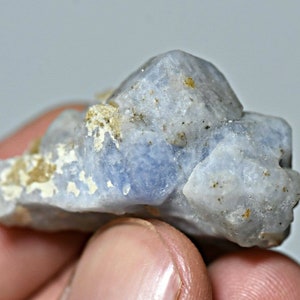 66 Carat Fluorescent Blue Hackmanite Crystal From Badakhshan Afghanistan