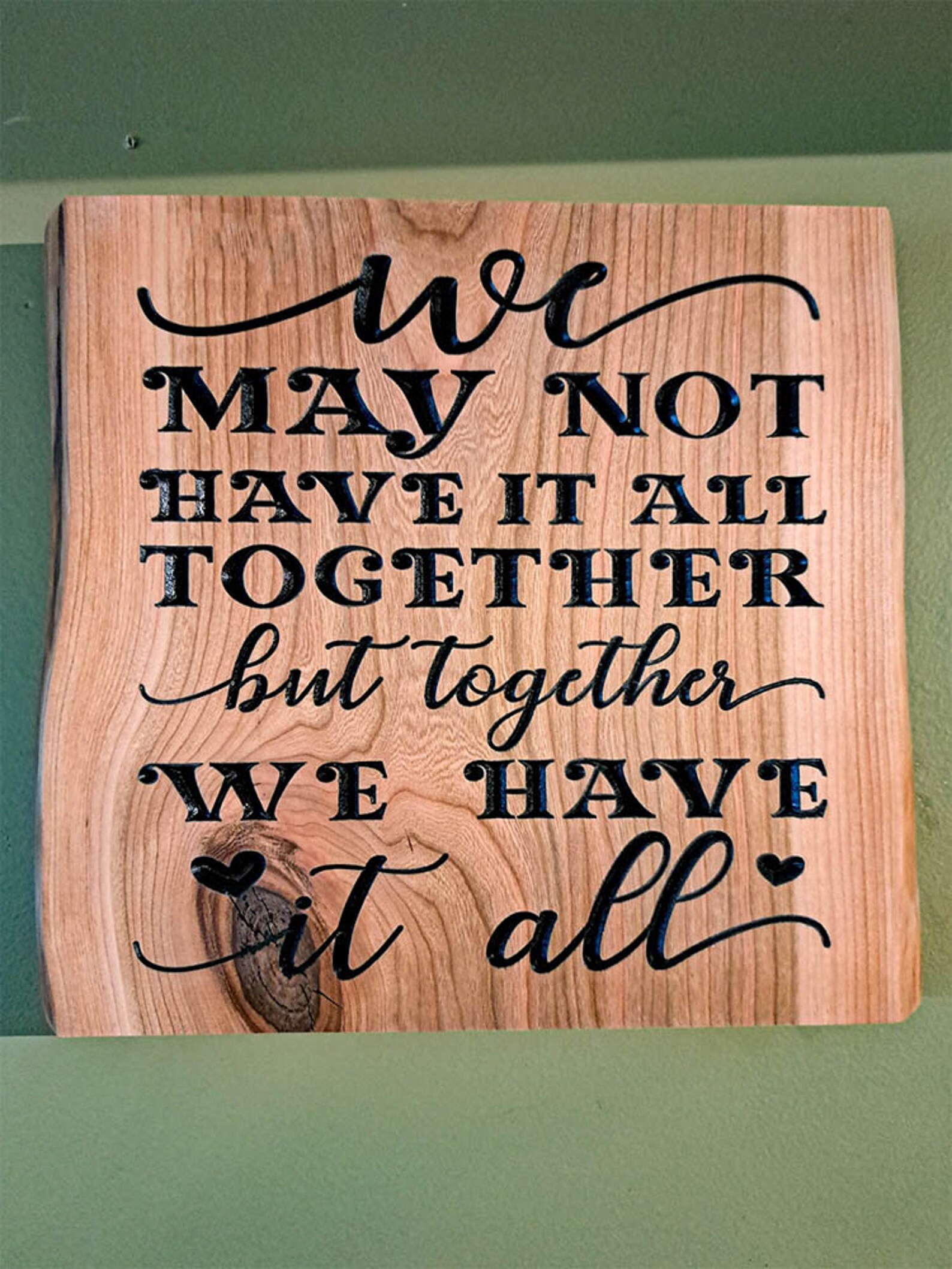 Home Decor Custom Wood Wall Signs Personalized Family Quotes Etsy Canada
