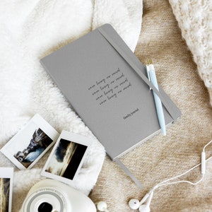 we&#39;re living our revival notebook, journal, special moments, christian, faith based journal, family life