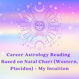 Leitura de Mapa Natal de Astrologia de Carreira