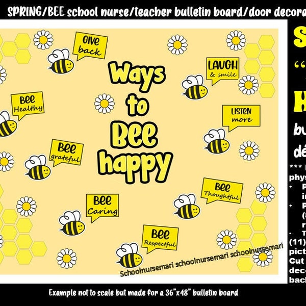 Bee Bulletin Board Etsy