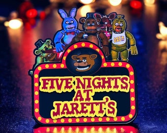 Five Nights At Freddy's Edible Cake Topper Image – Cake Stuff to Go