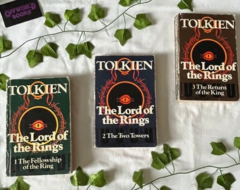 El Señor de los Anillos de JRR Tolkien *trilogía*