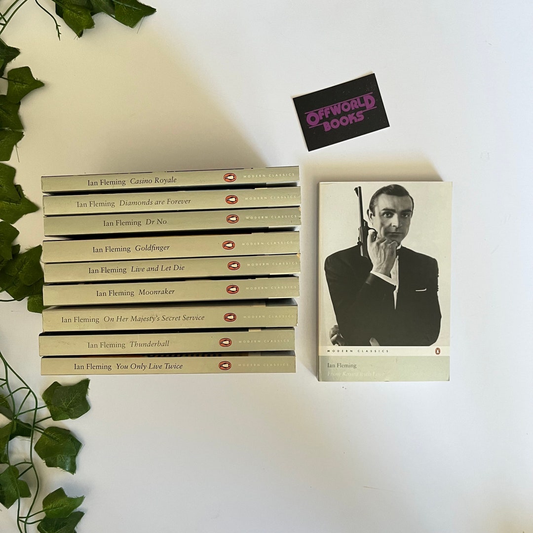James Bond 007 Penguin Modern Classic Books by Ian Fleming - Many Books ...